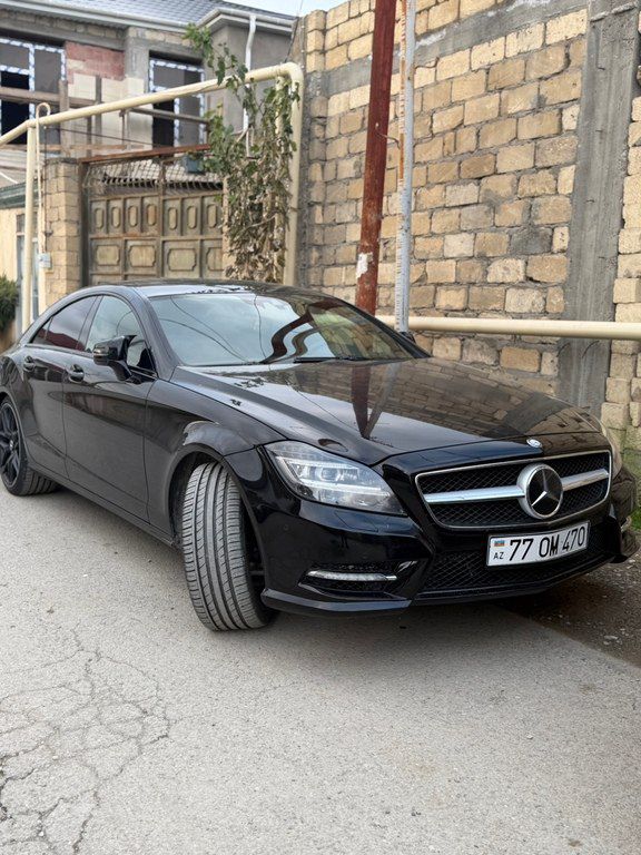 Mercedes CLS 500 4MATIC, 4.7 L, 2013 il, 180 000 km 77-OM-470 — Avtomobillər, Bakı