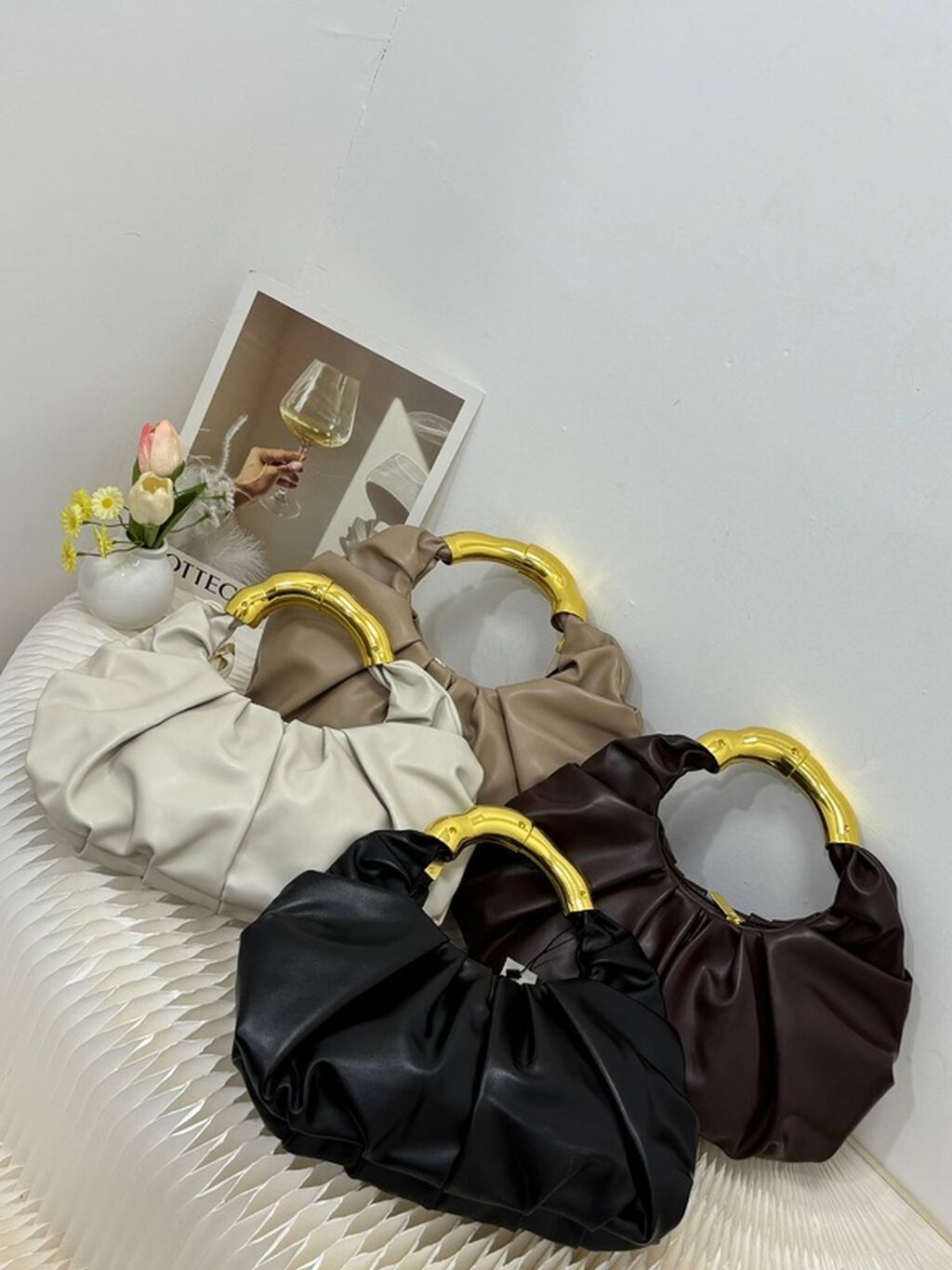 Fendi üslubunda aypara formalı çiyin çantaları - Dizayn: Zərif aypara — Çantalar, çamadanlar, cüzdanlar, Masazır (4)