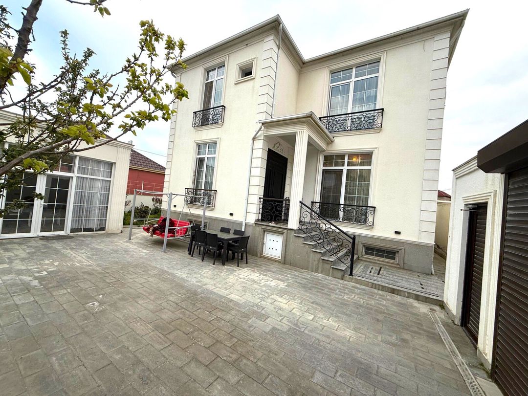 Satılır 7 otaqlı həyət evi/bağ evi 350 m² — Ev, villa, Bakı (2)