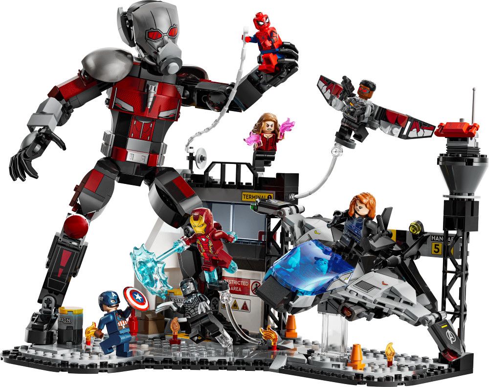 Konstruktor Lego Marvel Captain America Civil War Battle 76314 — Mallar, Bakı (2)