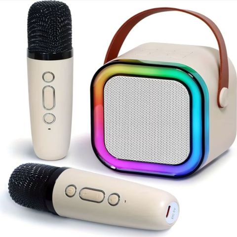 Kompakt və portativ karaoke dəsti: Bluetooth dinamik + 2 ədəd simsiz — Bakı