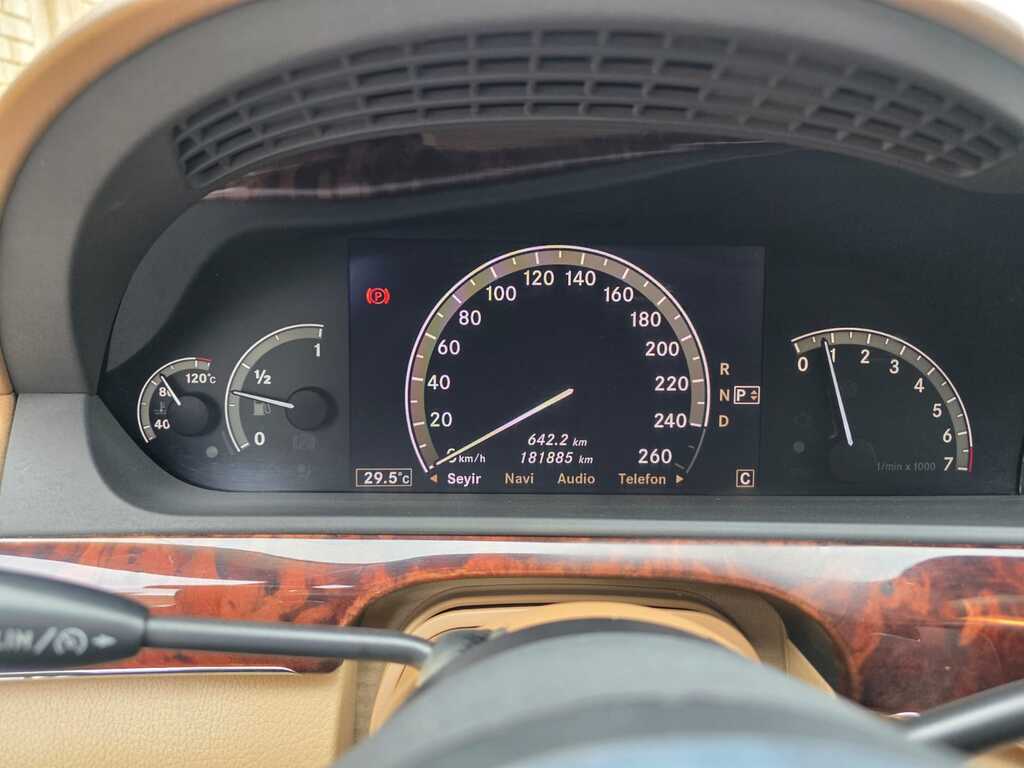 Mercedes S 550, 5.5 L, 2006 il, 181 000 km — Avtomobillər, Bakı (4)
