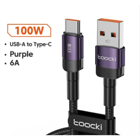 Tooki 100W USB C-dən C Tipinə Kabel PD Kabel — 15 ₼ · Bakı · Telefonlar və qadjetlər Tooki 100W USB C-dən C Tipinə Kabel PD Kabel — Bakı