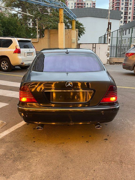 Mercedes S 320, 3.2 L, 2002 il, 483 000 km — Avtomobillər, Bakı (5)