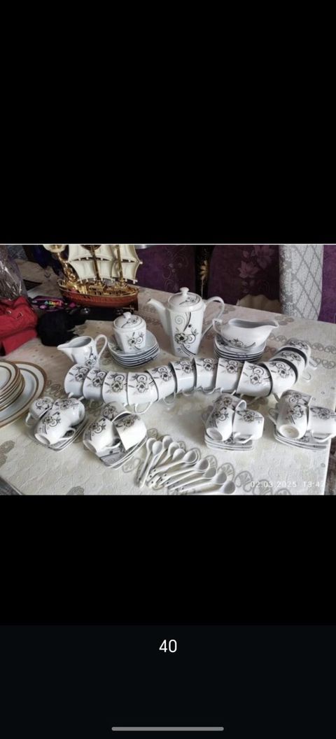 Çay servizi — 40 ₼ · Mingəçevir · Qablar və mətbəx əşyaları Çay servizi — Mingəçevir