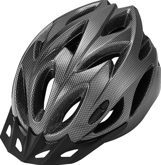 Velosiped dəbilqəsi bikesport_13, boz — Mallar, Bakı (2)