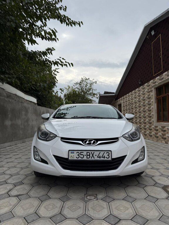 Hyundai Elantra, 1.8 L, 2014 il, 123 434 km 35-BX-443 — Avtomobillər, Qazax