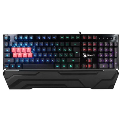 Klaviatur A4Tech B3370R bloody wıred lıght strıke 8-INFRARED — Almal — Klaviaturalar və siçanlar