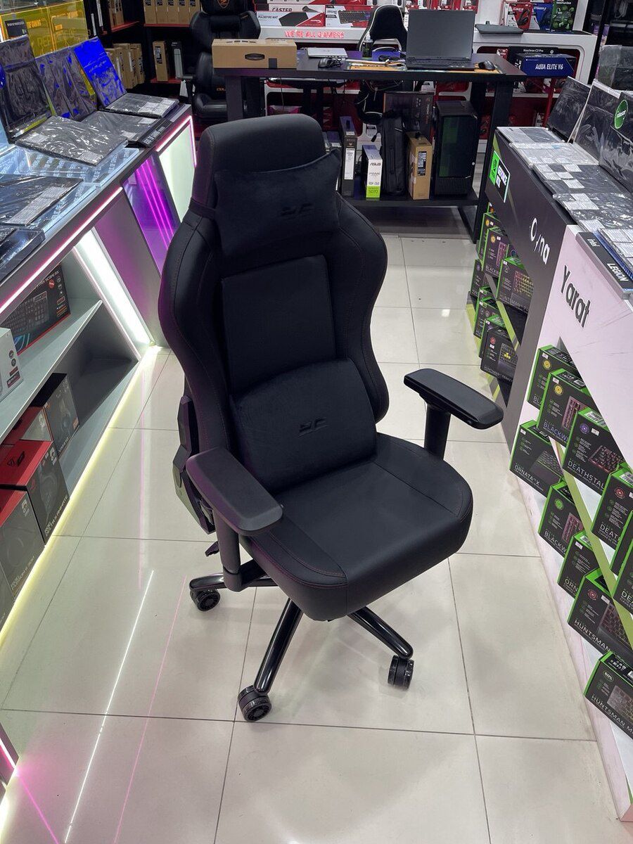 2E Gaming Chair Basan Black/Red Gen II — Mebel, Bakı (12)