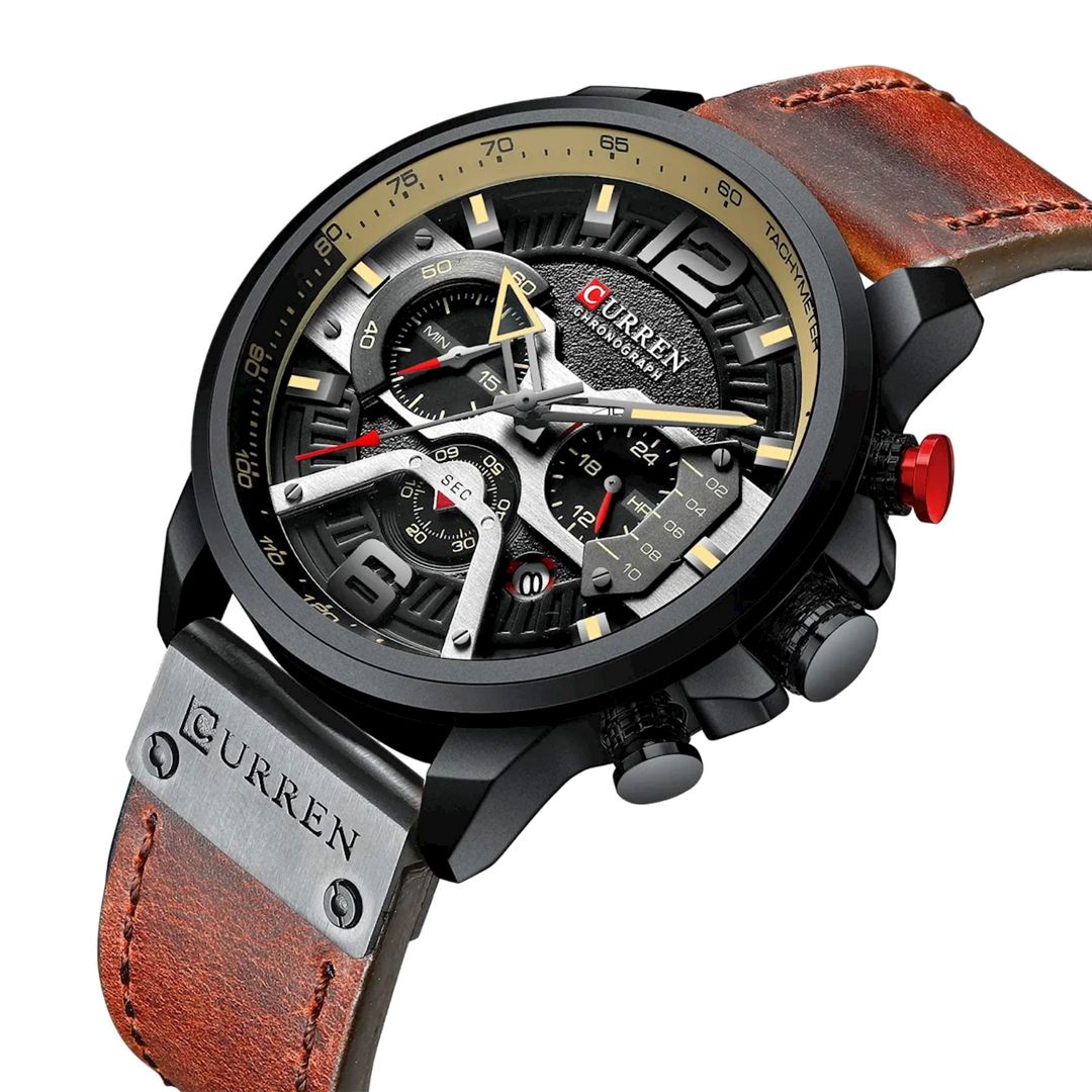 Qol saatı Curren C8329 Rosegold/Black — Mallar, Bakı (2)