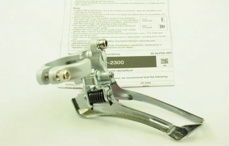 Velosiped üçün ön ötürücü Shimano FD-2300, yol velosipedləri üçün, kaset uyğunluğu: 7/8 sürət — Mallar, Bakı (3)