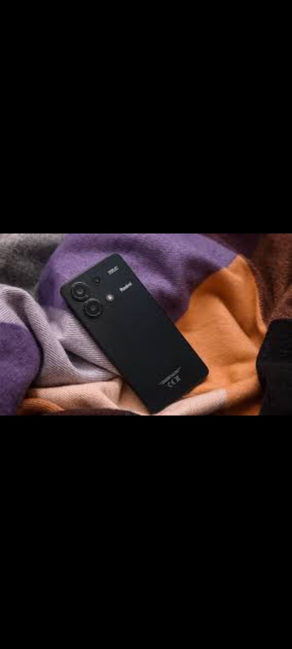 Redmi Note 13, 256 GB, rəng - Qara, Sensor, Barmaq izi, İki sim kartlı — Xiaomi, Bakı