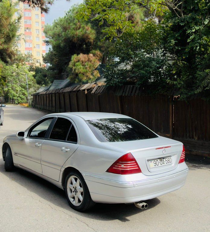 Mercedes C 200, 2.0 L, 2001 il, 245 000 km 90-UA-580 — Avtomobillər, Bakı (11)