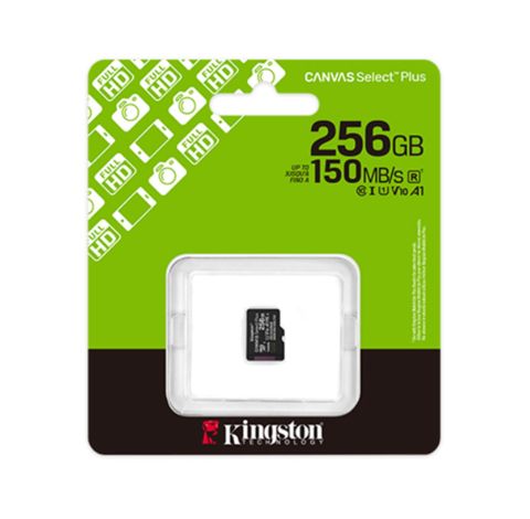 MikroSD Kingston 256G micSD Select Pls G3 150R (SDCS3/256GB) — Computers & Laptops