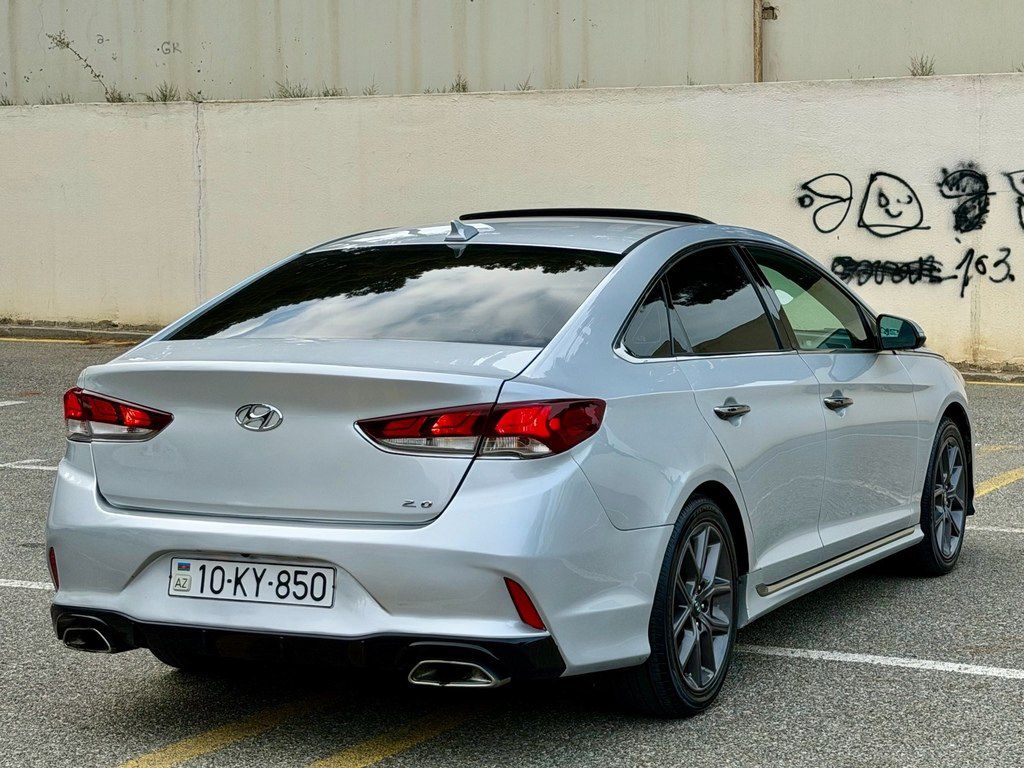 Hyundai Sonata, 2.0 L, 2018 il, 112 000 km 10-KY-850 — Avtomobillər, Bakı (4)