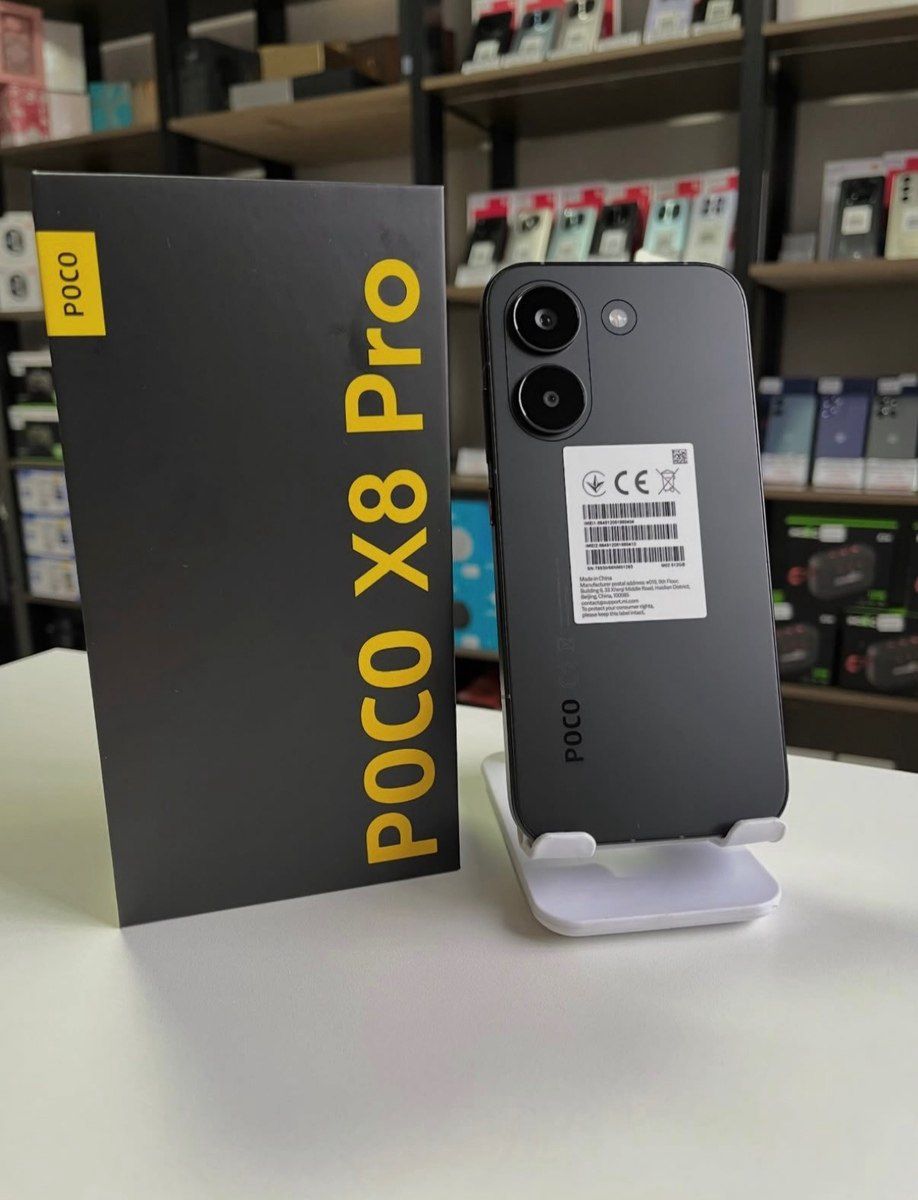 Xiaomi Poco X8 Pro Black 256GB/8GB — Smartfonlar, Bakı