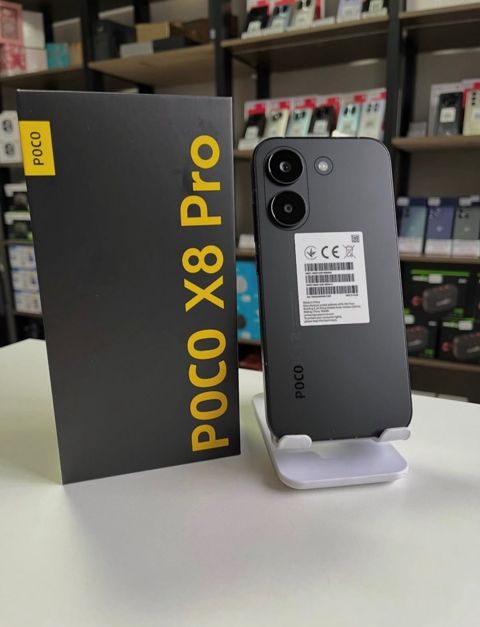 Xiaomi Poco X8 Pro Black 256GB/8GB — 890 ₼ · Bakı · Smartfonlar Xiaomi Poco X8 Pro Black 256GB/8GB — Bakı