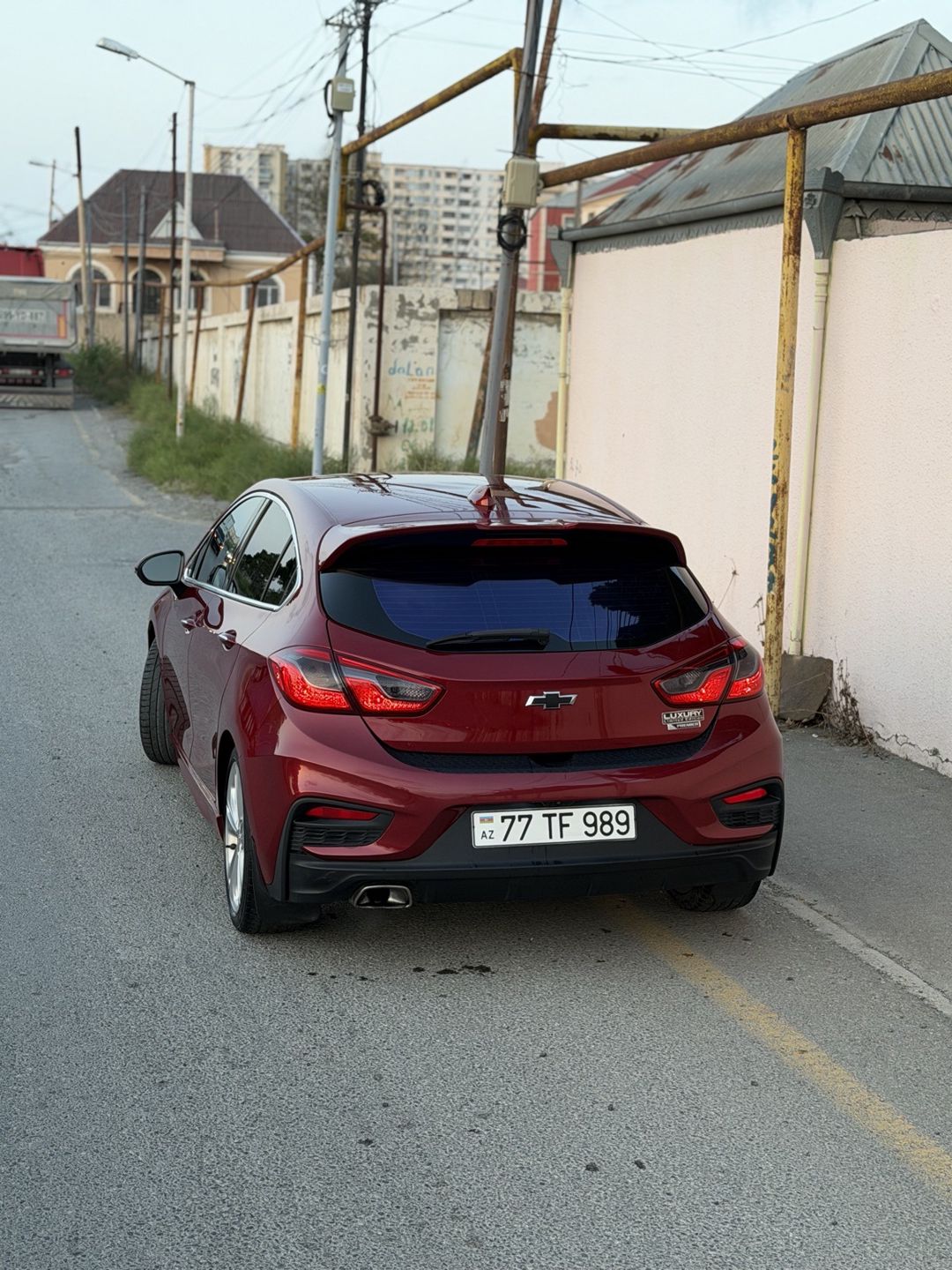 2018 Chevrolet Cruze, 2018, 187,000 km 77-TF-989 — Avtomobillər, Bakı (2)