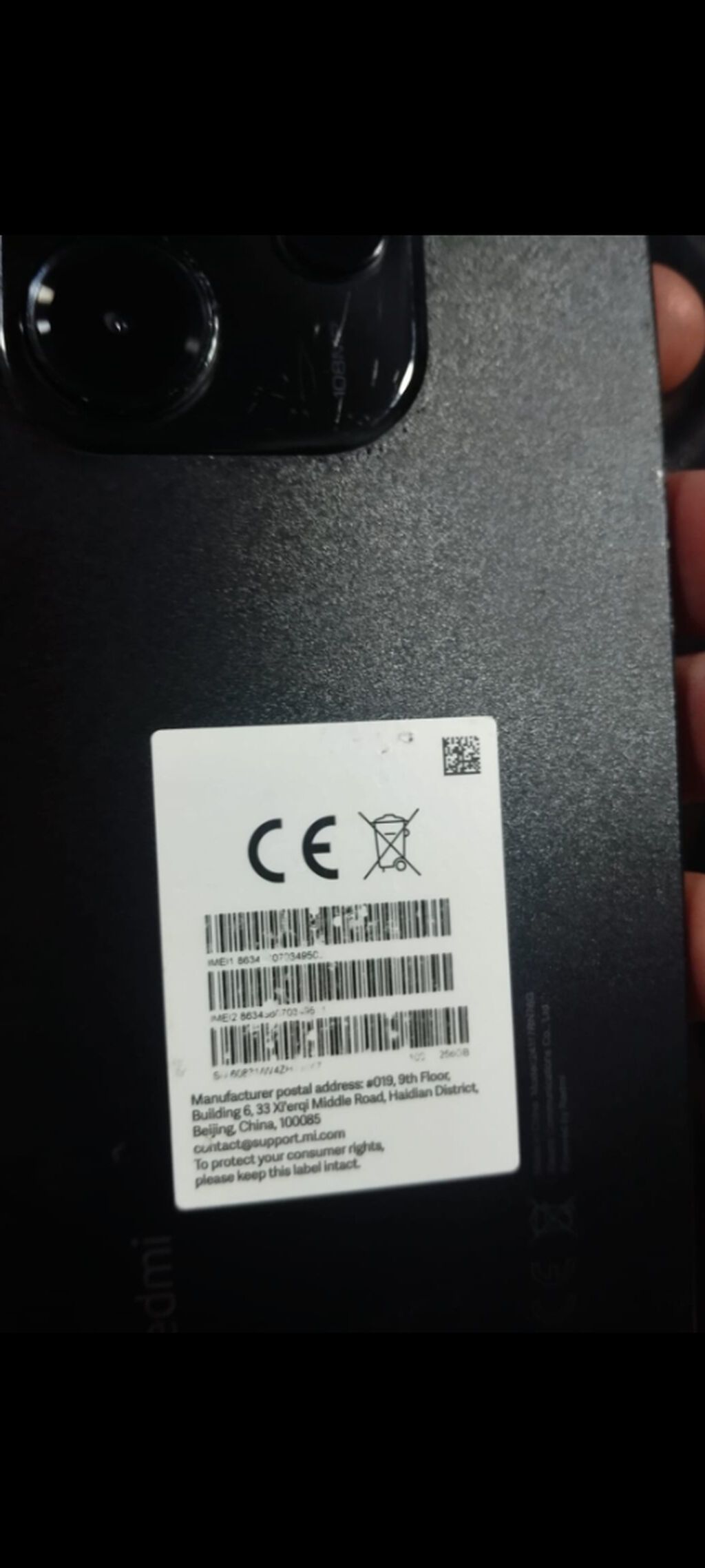 Salam satılır redmi note 14 hərşey işləyir barter var sukuterlə — Xiaomi, Bakı (3)