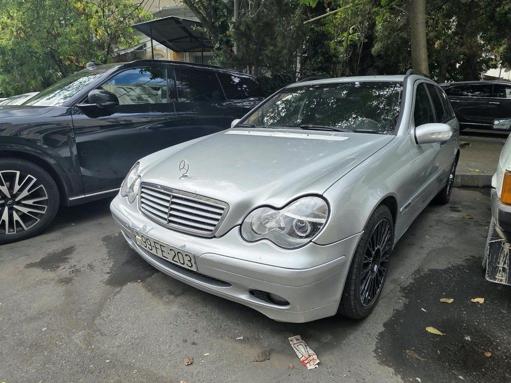 Mercedes C 200, 2.2 L, 2001 il, 700 000 km 99-FE-203 — Avtomobillər, Bakı (9)