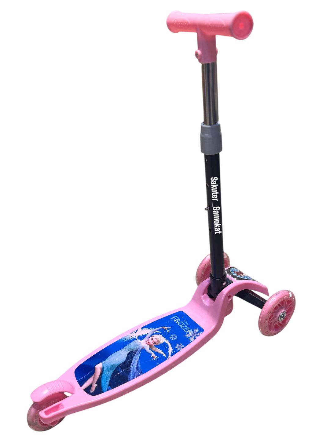 Samokat uşaq işiqli teker 1-5 yaş pink 6191_7121 — Mallar, Bakı