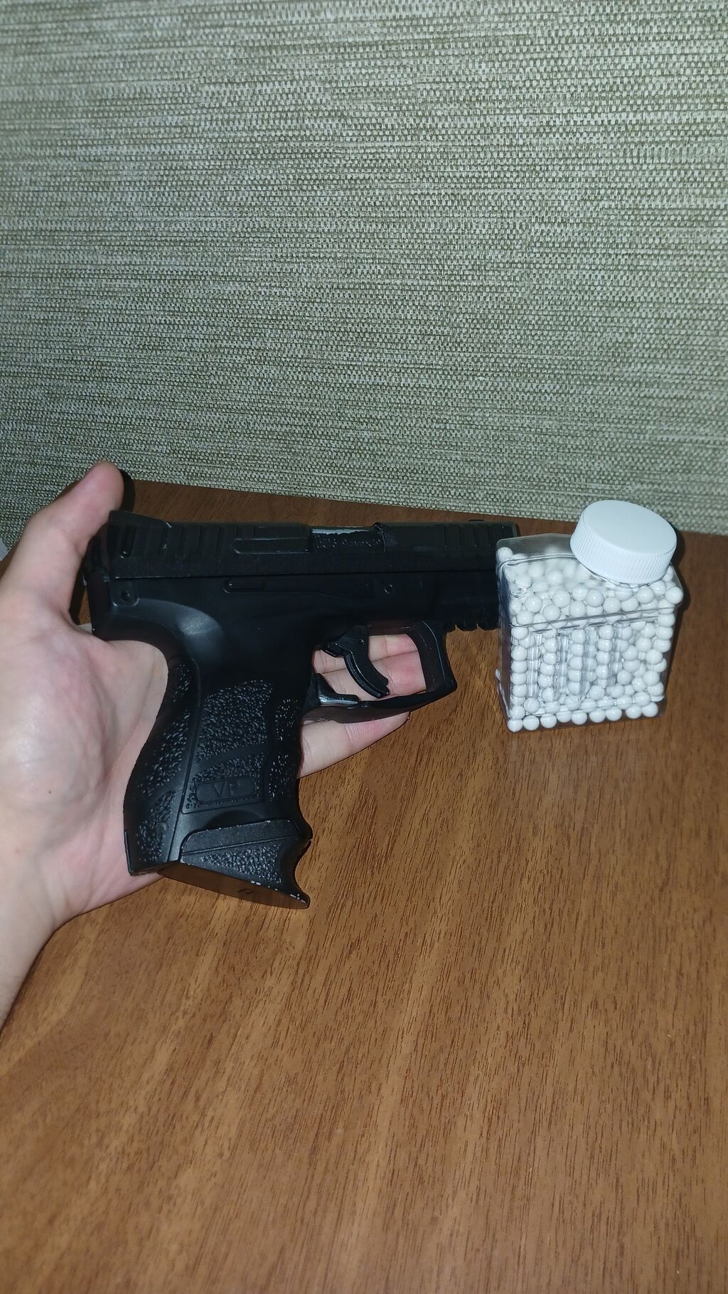 VP9 SK Airsoft, yenidir, üzərində 370 şarik hədiyə verilir. Airsoft — Oyuncaq silahları, Bakı (3)