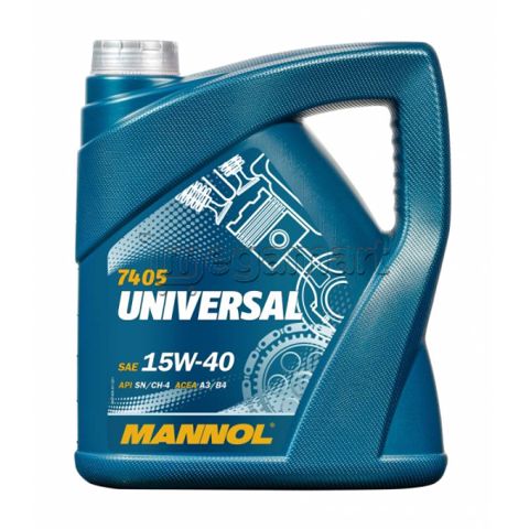 Mühərrik yağı Mannol 7405 Unıversal 15W-40 5L Special — Bakı