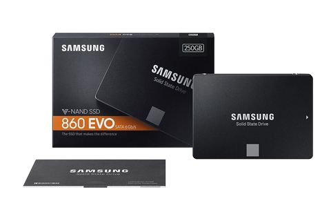 Sərt disk "Samsung 860 EVO 250GB 2.5 Inch Sata III Internal SSD (MZ-76E250B/AM)" — 249 ₼ · Bakı · Kompüterlər və noutbuklar Sərt disk "Samsung 860 EVO 250GB 2.5 Inch Sata III Internal SSD (MZ-76E250B/AM)" — Bakı