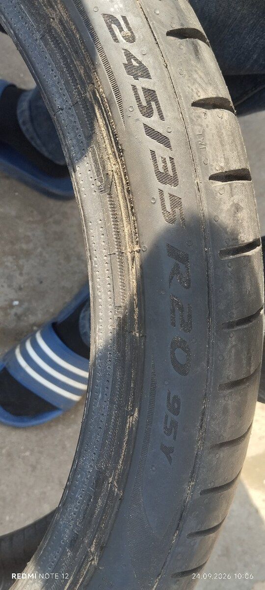 Pirelli şinləri 275/30 R20, 245/35 R20 — Ehtiyat hissələri və aksesuarlar, Bakı (5)