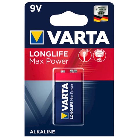 Batareya Varta Longlife Max Power 9V — Almal — Батарейки и зарядные устройства