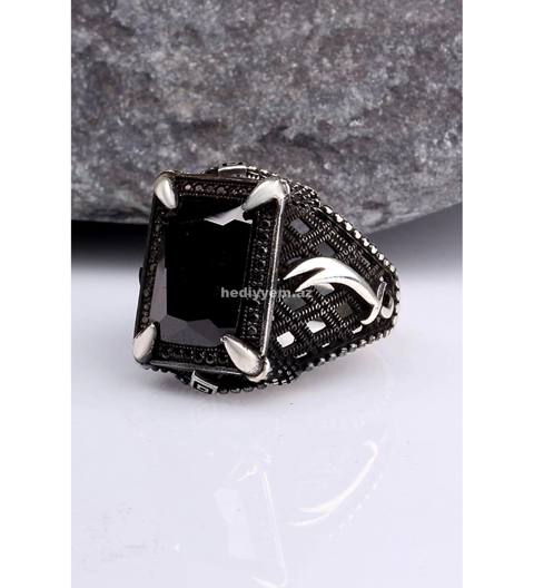925eyar Kişi Gümüş Üzük – No.358286 — Зергер буюмдары