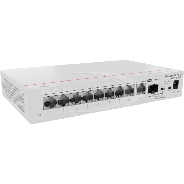 Kommutator Huawei S110-8P2ST (98012195) — Kommutatorlar və marşrutlayıcılar, Bakı (3)