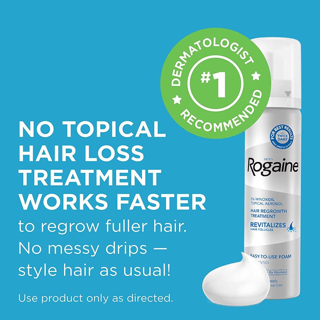Köpük Rogaine 5% Minoxidil — Gözəllik və səhiyyə, Bakı (6)