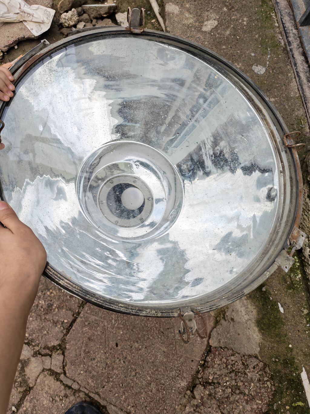 Sənaye/proyektor tipli iri LED/metal-halogen işıqlandırma fənəri — Proyektor, Digah (2)