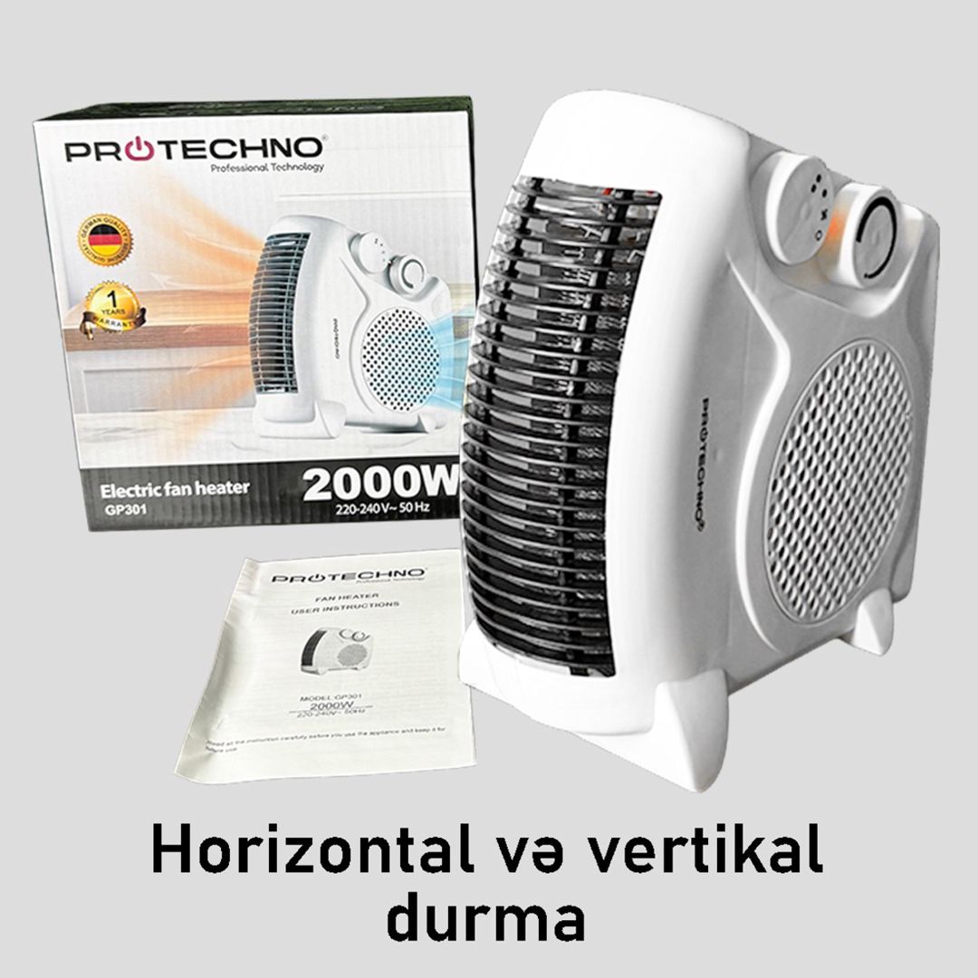 Hava qızdırıcısı "ProTechno 301" — Ev texnikası, Bakı (3)