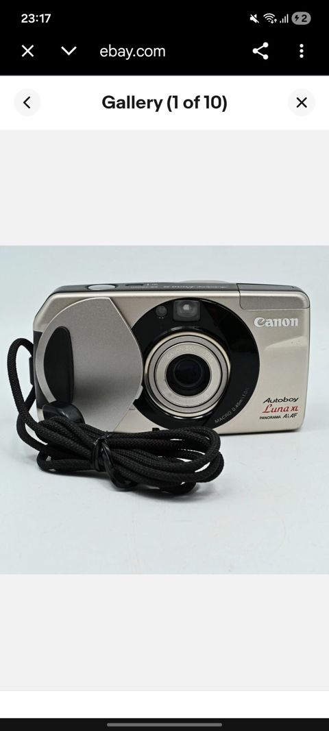Canon Autoboy Luna XL (Panorama AiAF) 35mm plyonka fotoaparatı — Xanim