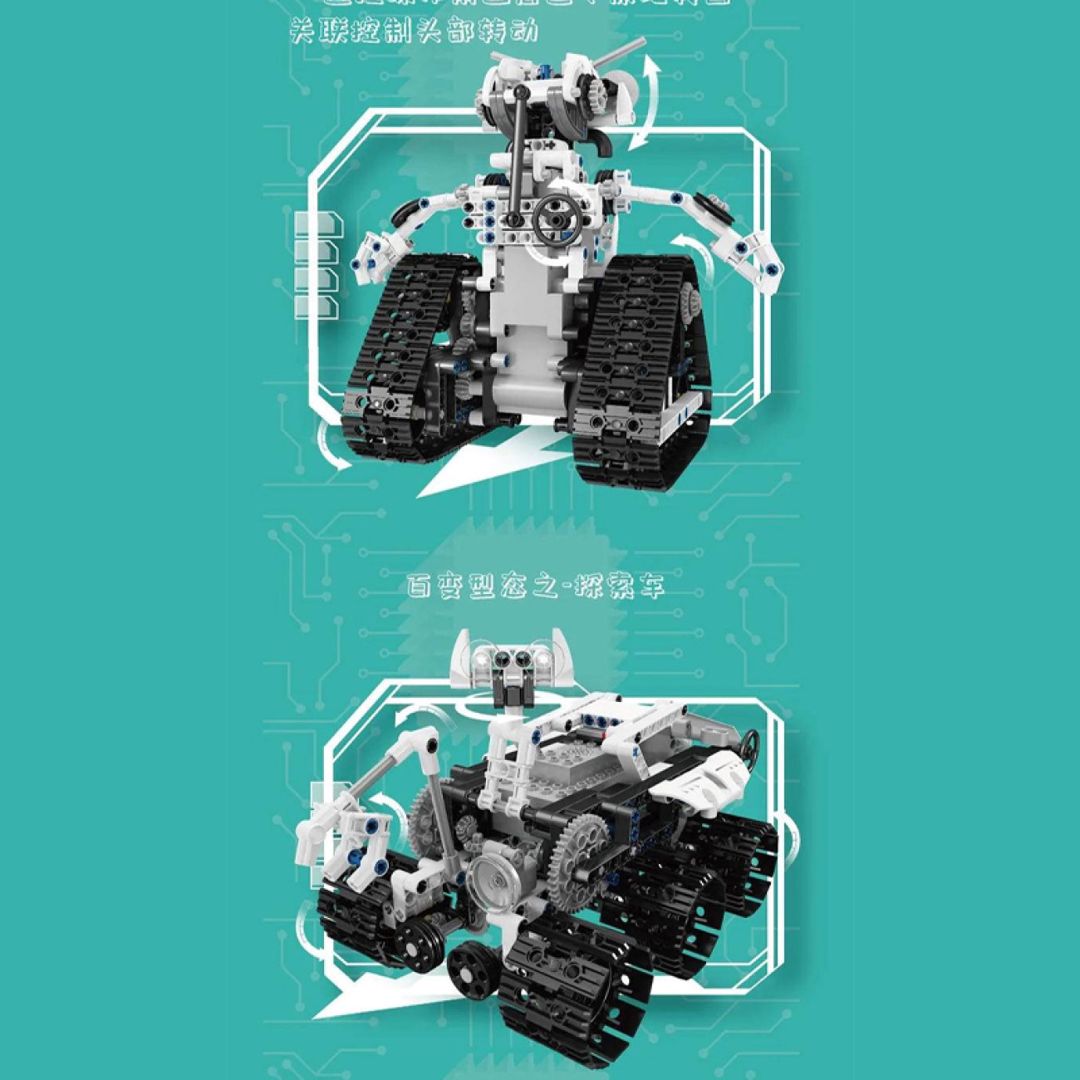 Constructor Mold King 15046 Döyüş robotu 3-ü 1-də uzaqdan idarəetmə ilə — Konstruktorlar, Bakı (2)