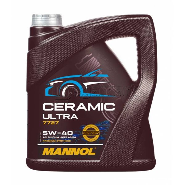 Mühərrik yağı Mannol 7727 Ceramic Ultra 5W-40 4L Special — Yağlar və texniki mayelər, Bakı