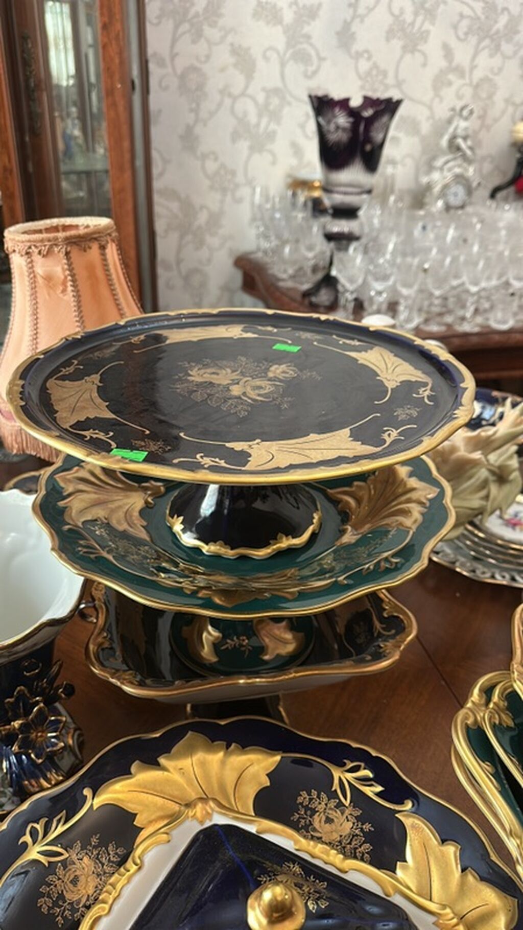 Zərif süfrə üçün bədii porselen qab-qacaq dəsti - Material: yüksək — Süfrə qabı, Xırdalan