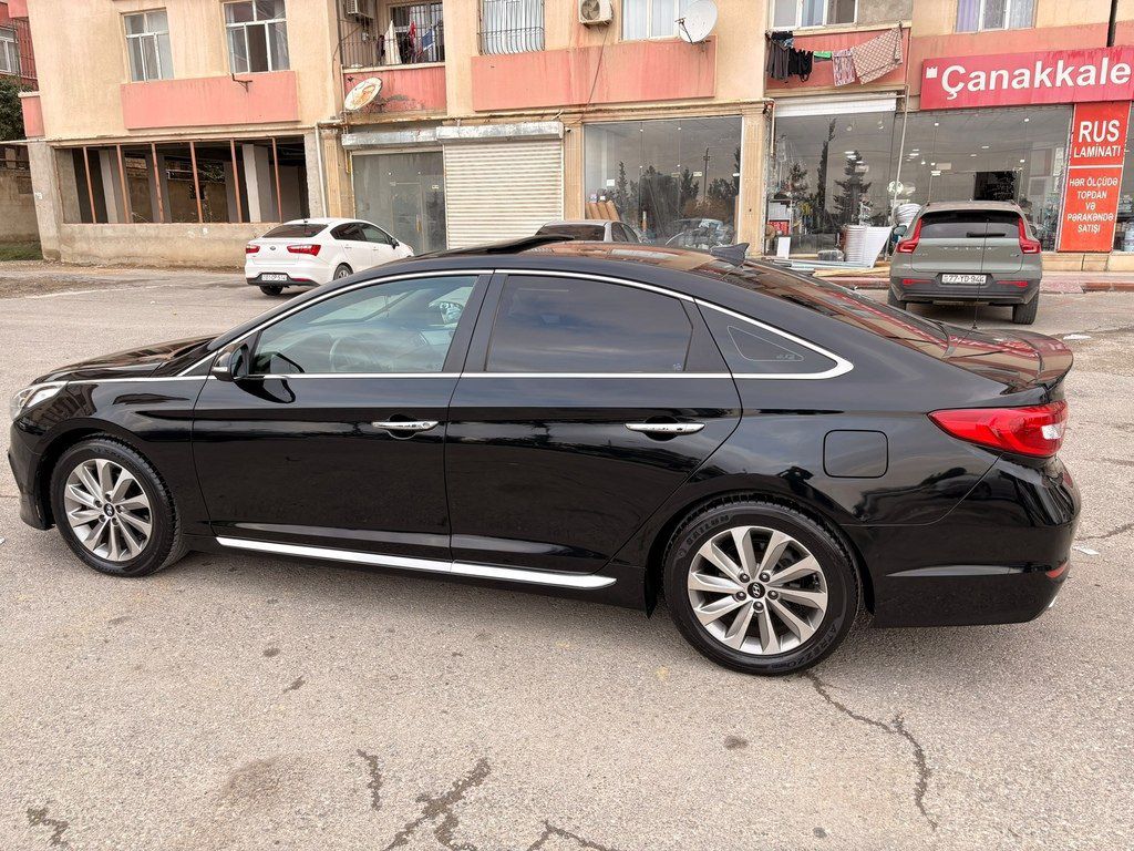 Hyundai Sonata, 2.4 L, 2016 il, 177 050 km — Avtomobillər, Bakı (9)