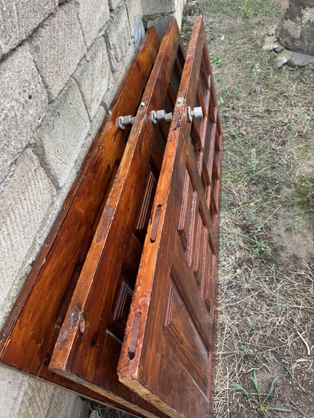 Taxta giriş ev qapılar 3 ədəd :Ünvan Buzovna — Pəncərələr, qapılar, balkonlar, Digah (2)