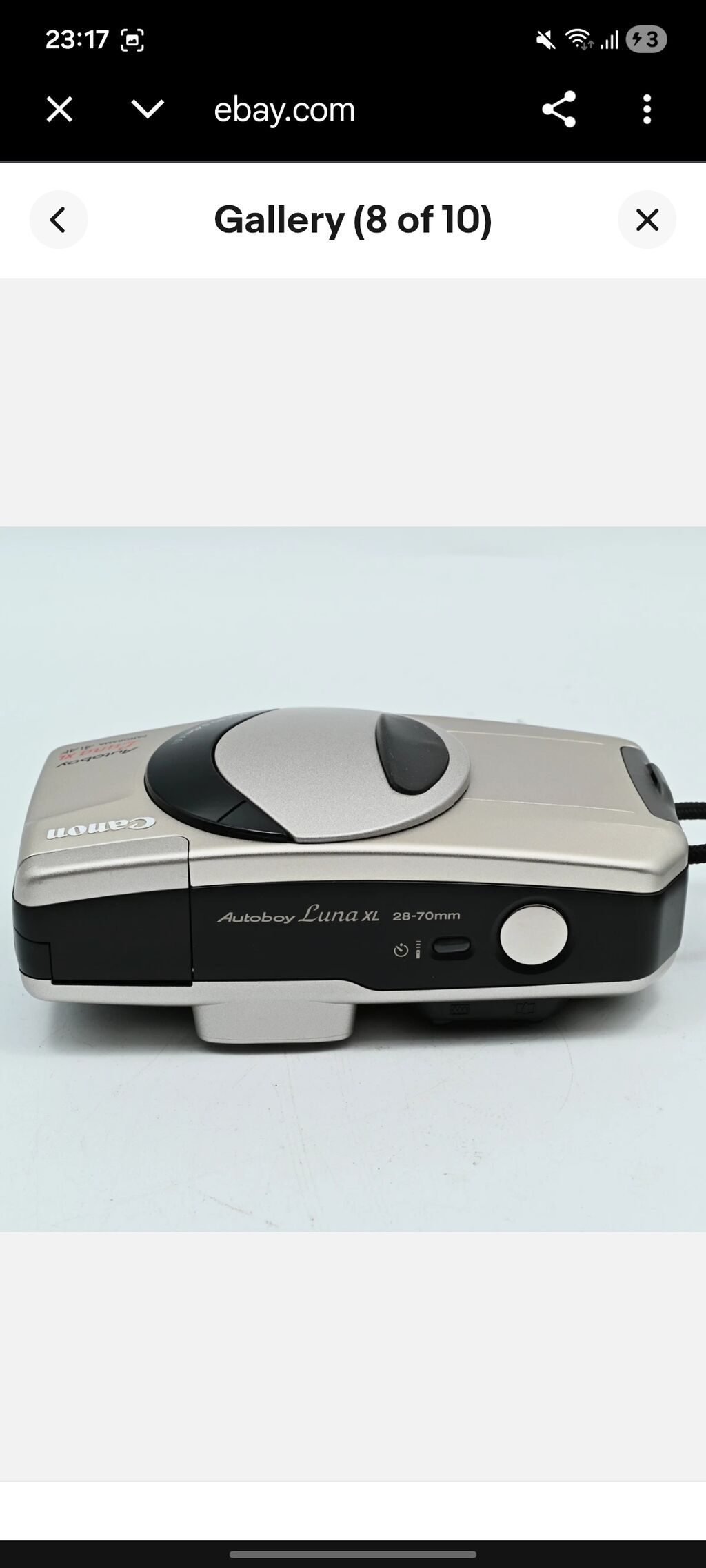 Canon Autoboy Luna XL (Panorama AiAF) 35mm plyonka fotoaparatı — Fotoaparat, Bakı (9)