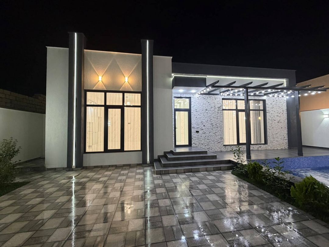 Satılır 3 otaqlı həyət evi/bağ evi 140 m² — Ev, villa, Bakı (2)