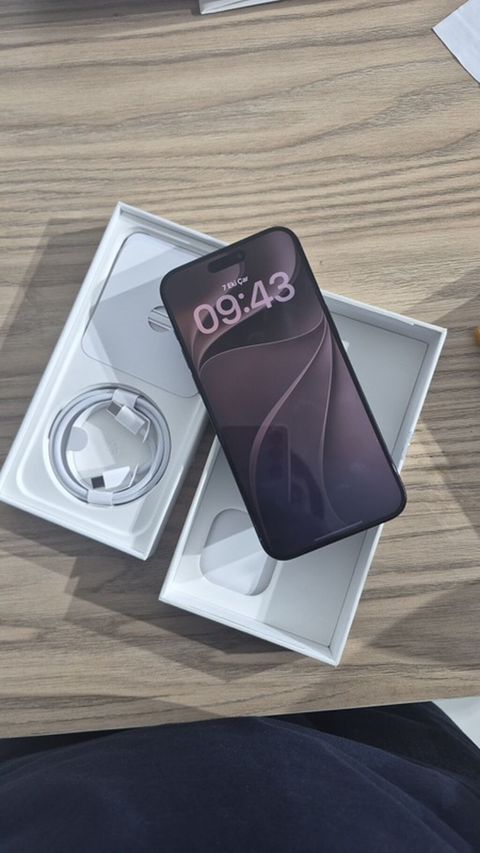 IPhone 15 Pro Max, 256 GB, Blue Titanium, Face ID — Bakı