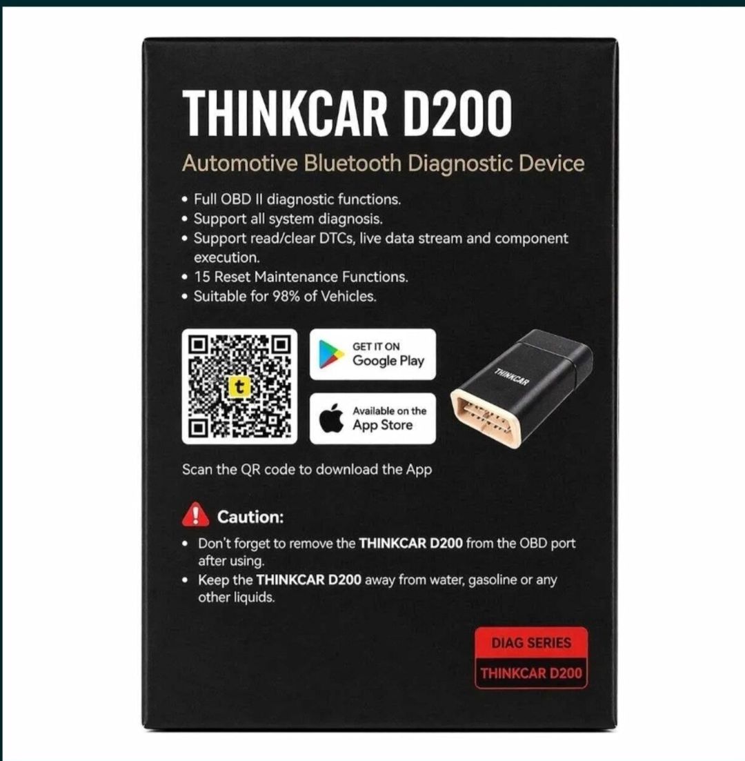 Thinkcar D200 OBD2 diaqnostika cihazı — Ehtiyat hissələri və aksesuarlar, Bakı (6)