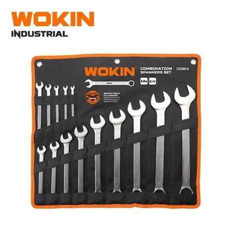 Wokın 14 Parça Kombinə Açar Dəsti 6–32 mm – Cr‑V Peşəkar Set Peşəkar — Bakı