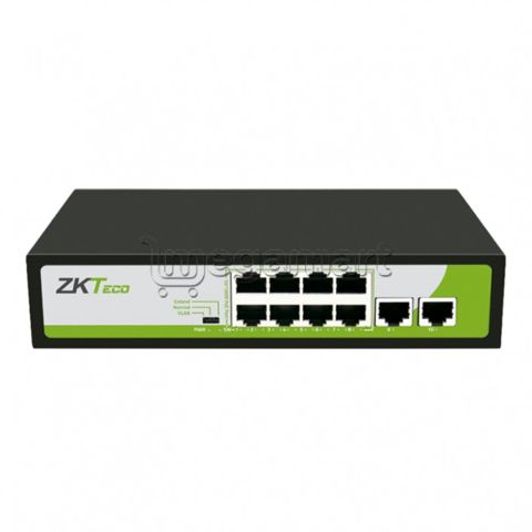 Kommutator POE Switch ZKTeco 8xPOE, 2xLAN Uplink, max. 120W (PE082-120-C) — 109.99 ₼ · Bakı · Kommutatorlar və marşrutlayıcılar Kommutator POE Switch ZKTeco 8xPOE, 2xLAN Uplink, max. 120W (PE082-120-C) — Bakı