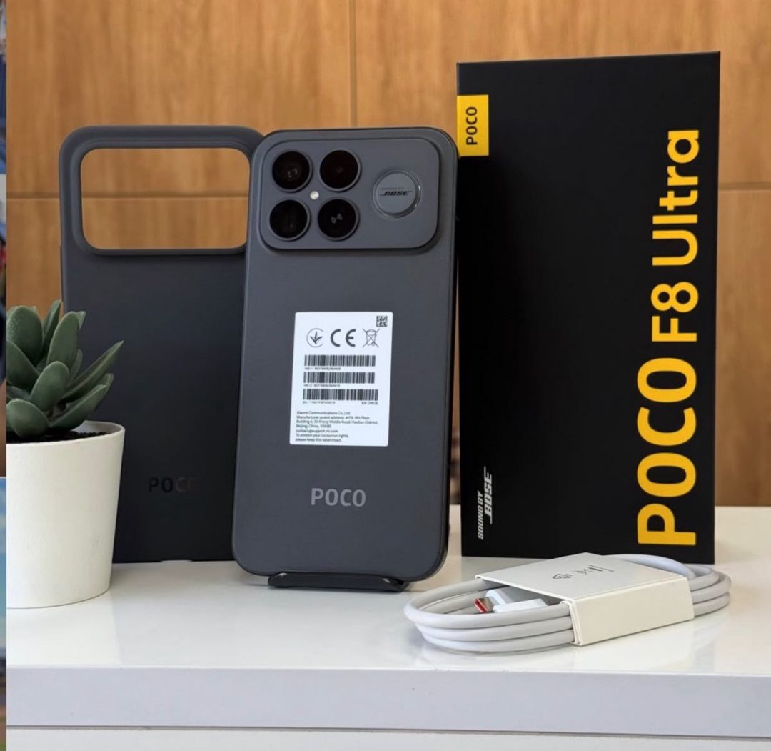 Xiaomi Poco F8 Ultra Black 512GB/16GB — Smartfonlar, Bakı