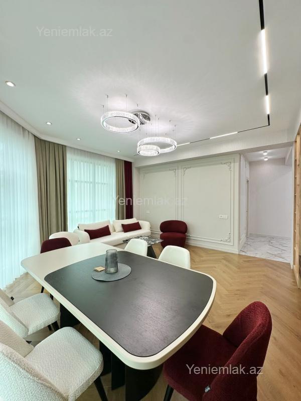 Satılır 3 otaqlı Bina evi menzil (Yeni tikili), 127 m², Nəsimi rayonu — Mənzil, Bakı (3)
