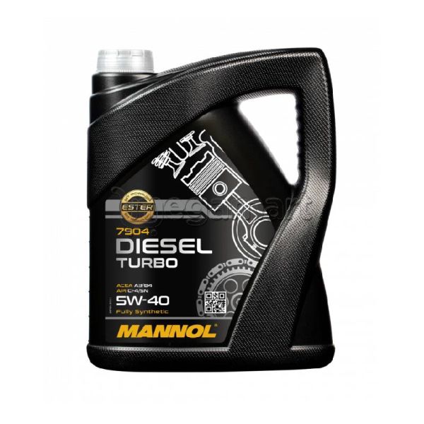 Mühərrik yağı Mannol 7904 Diesel Turbo 5W-40 5L Special — Yağlar və texniki mayelər, Bakı